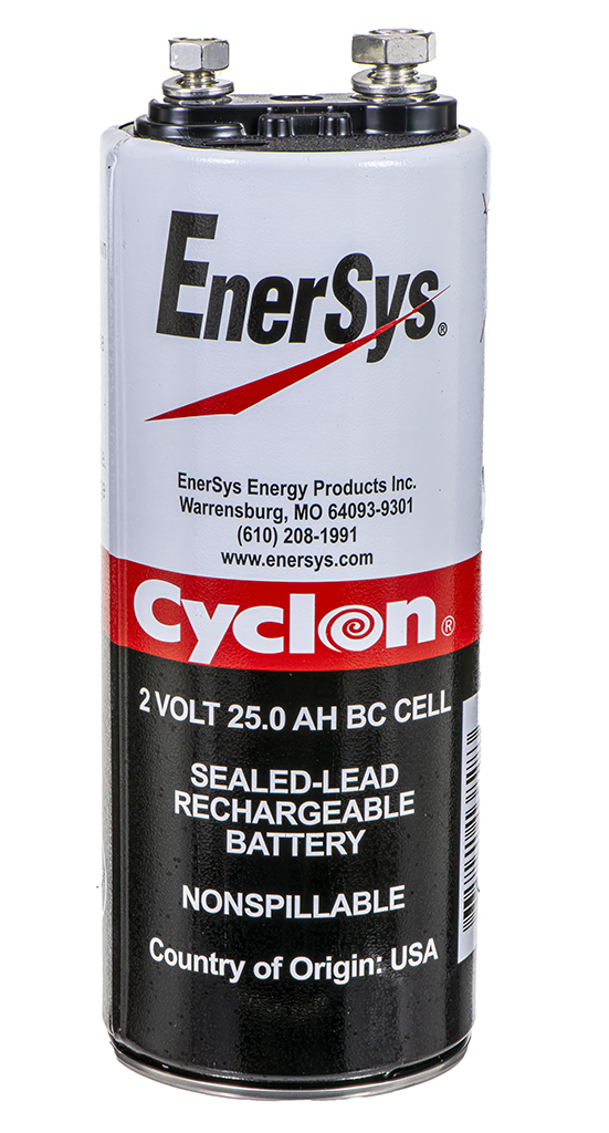 Enersys Pure Lead Cyclon 2V 25 Ah BC Cell (0820-0004)