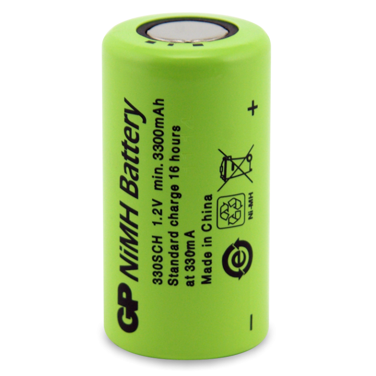 GP 1.2V 3300mAh NiMH Sub C Cell