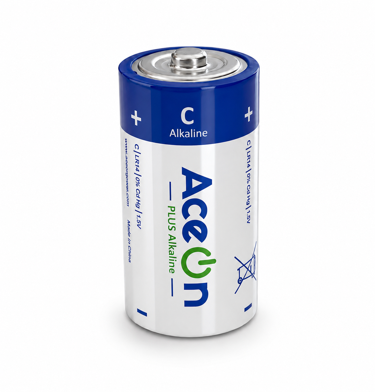 AceOn Plus Alkaline Battery - C 1.5V | 10 Pack
