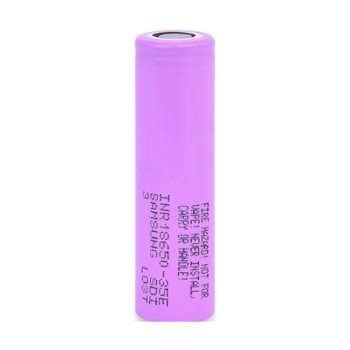 Samsung 3.6V 3450mAh INR18650-35E LI-ION CELL 8A AceOn Battery Store Samsung 3.6V 3450mAh INR18650-35E LI-ION CELL 8A AceOn Battery Store
