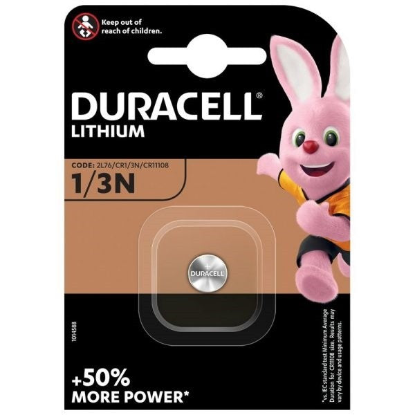 Duracell DL1/3N 3V Lithium Manganese Battery Bulk