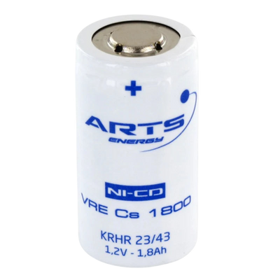 Arts Energy VRE Cs 1800mAh 1.2v Cylindrical Cell
