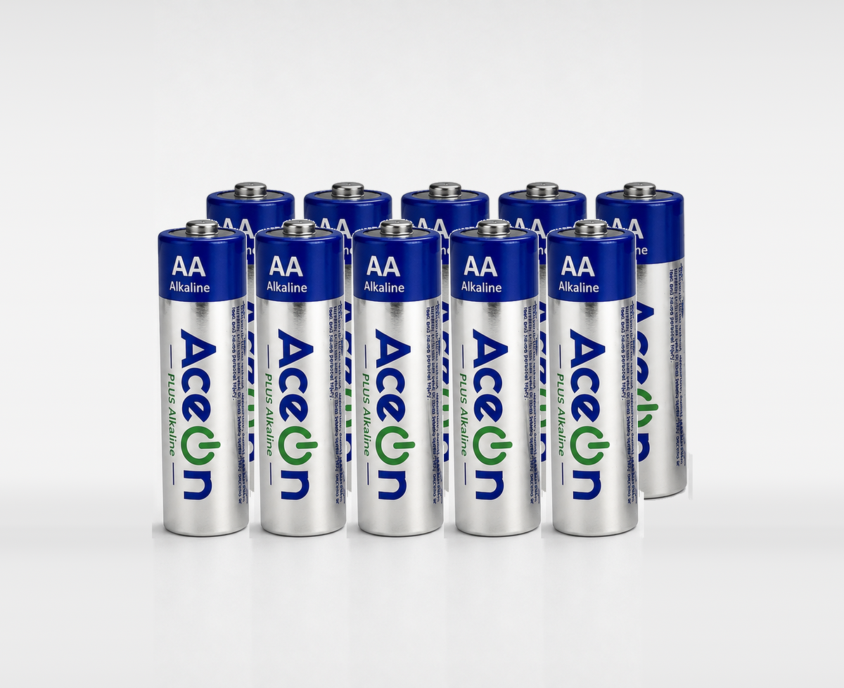 AceOn Plus Alkaline Battery - AA 1.5V | 10 Pack