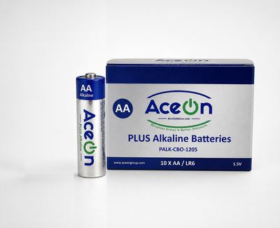 AceOn Plus Alkaline Battery - AA 1.5V | 10 Pack