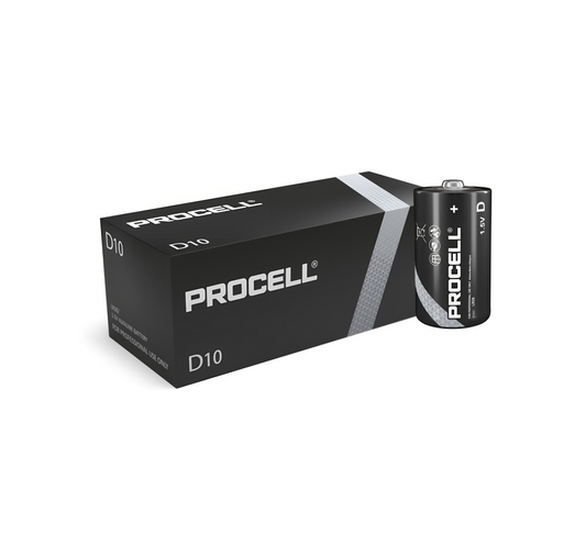 Duracell Procell D Batteries | 10 Pack