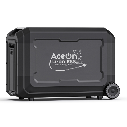 AceOn Li-on ESS PES 5000W Portable Power Station with EV Charging