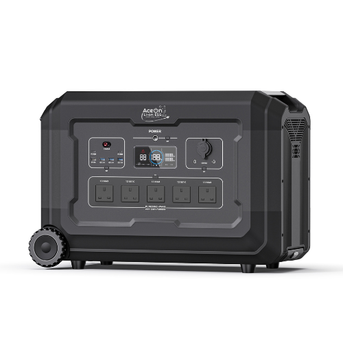 AceOn Li-on ESS PES 5000W Portable Power Station with EV Charging