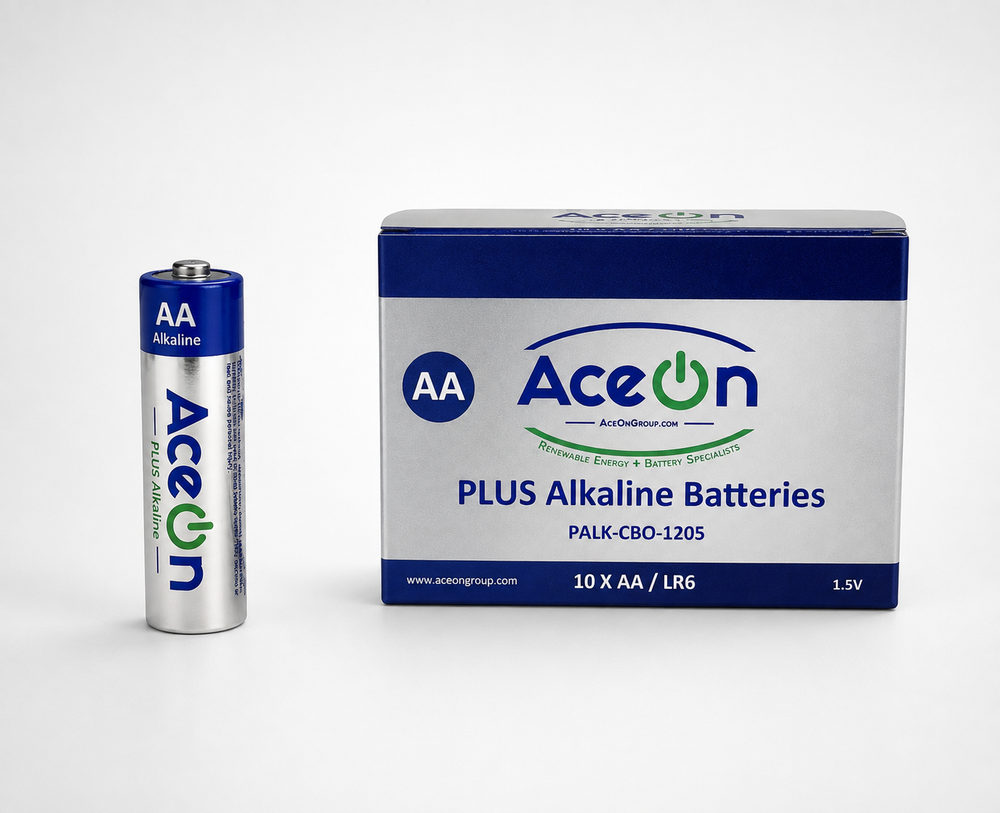 AceOn Plus Alkaline Battery - AA 1.5V | 10 Pack