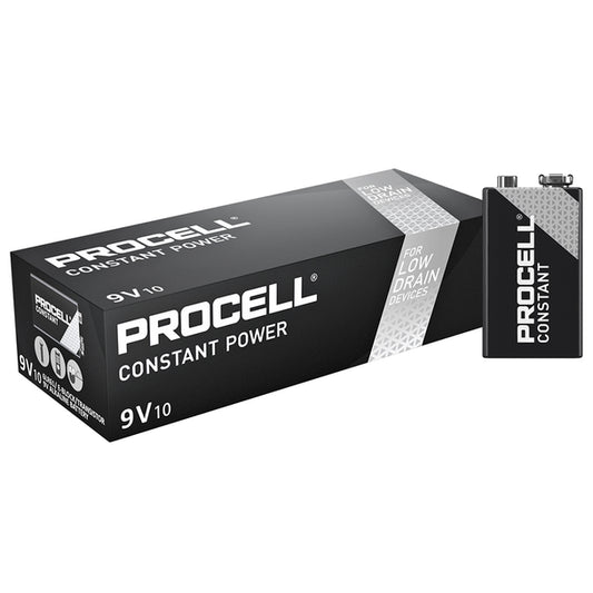 Duracell Procell PP3 (9V) Batteries | 10 Pack