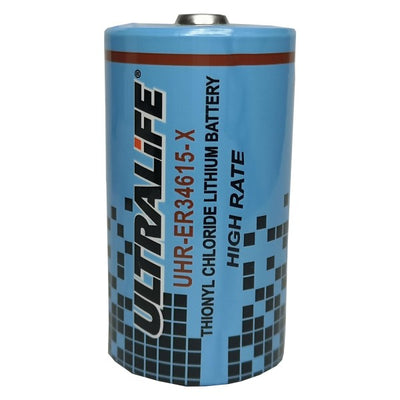 Ultralife 3.6V 14.5Ah D Cell ER34615M Li-SOCl2 Spiral (UHR)