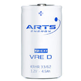 Arts Energy VRE D 4500mAh 1.2v Cylindrical Cell
