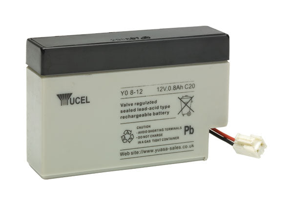 Yuasa Yucel 12V 0.8Ah SLA (Y0.8-12)
