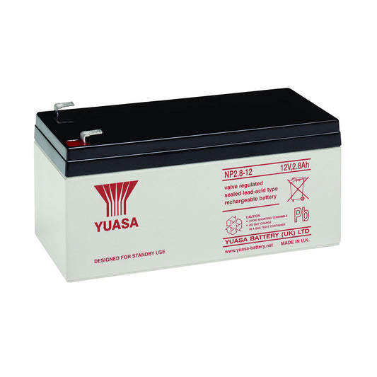 Yuasa NP2.8-12 VRLA Sealed Lead Acid Battery