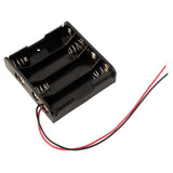 Keystone 2478 Battery Holder for 4 x AA with 150mm Flying Leads