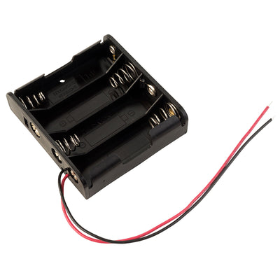 Keystone 2478 Battery Holder for 4 x AA with 150mm Flying Leads
