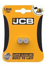 JCB 1.5V LR44 Alkaline Coin Cell (Blister Of 2)