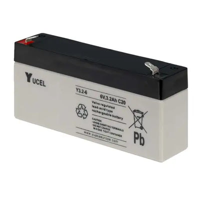 Yuasa Yucel 6V 3.2Ah SLA (Y3.2-6)